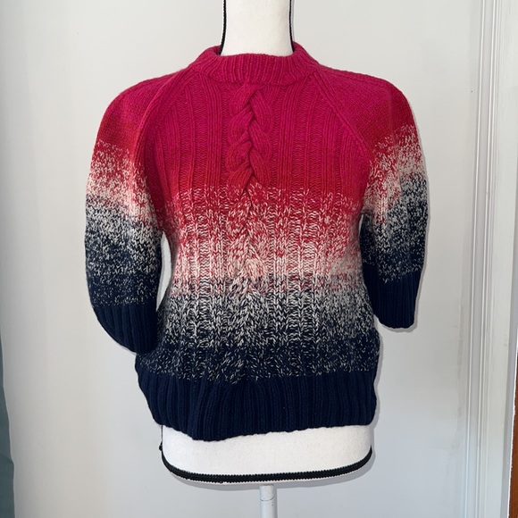 Spencer Vladimir handknit sweater, size S/M, made in nyc, Multicolored, Cashmere - Picture 2 of 8